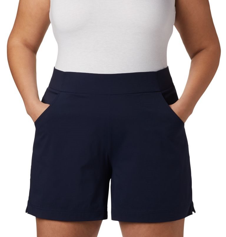 Women's Columbia Anytime Casual Shorts Navy | Plus Size CA-N1L08